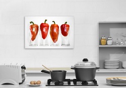 Как украсить кухню: разновидности картин, требования к ним и правила выбора